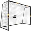 SPORTNOW Porta da Calcio con Rete e Imbottitura in EPE, Gialla | Aosom Italy