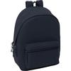 safta Basic - Zaino per laptop da 15,6 e USB, ideale per giovani di diverse età, tessuto riciclato, comodo e versatile, qualità e resistenza, 31 x 18 x 44 cm