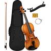 Cascha Violin Set 3/4 (incl. case black, bow, rosin)