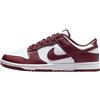 Nike DV0833-115 Dunk Low Retro Uomo, White/Redwood-Gym Red EU 44.5