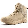 FREE SOLDIER Stivali da Caccia da Uomo Mid High Stivale Tattico da Combattimento Militare Allacciate Scarpe per Tutti i Terreni per Escursionismo, Lavoro, Esercito