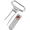 Westmark Cava- e metti-tappi a lame con apribottiglie, Monopol Edition, acciaio/zinco pressofuso, Ah-So, cromato, 6285336C