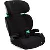 Chicco Quizy Lite i-Size Seggiolino Auto No-Fix per Bambini 3-12 Anni, Omologato 100-150 cm con Schienale Reclinabile e Poggiatesta Regolabile - Black