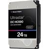Western Digital Disco rigido interno Western Digital DC HC590 24 TB 7200 RPM 3.5" SAS