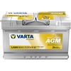 Varta 12v 80ah Professional Agm Autobatterie Taglia unica