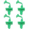 ECSiNG 4 clip per parabrezza sinistro e destro, 76988-3DN0A, compatibile con Nissan Altima Juke 11-16