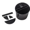 Boutihao 1 pezzo, portamonete per auto, portabicchieri per auto, mini scatola portaoggetti per auto, con monete, carte, chiave slot, organizer multifunzione per bicchieri, organizer per sedile auto