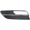 Generic Griglia fendinebbia sinistra con foro per Audi A3 (8V) 2012-2016 hatchback