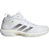 Adidas Crazyflight 7 Mid Cloud White / Trace Grey Metallic / Core Black Uomo