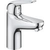 GROHE Swift 24324001 - Rubinetto per lavabo, altezza 16 cm, con strumento di montaggio, rubinetto ad alta pressione, asta di trazione), cromato