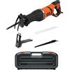 BLACK+DECKER BES301K-QS Sega a Gattuccio in Valigetta, 750 W