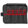 KNIPEX Assortimento di pinzette universali isolati 5 pezzi 90 mm, 92 00 04