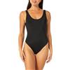 Calvin Klein Donna Costume da Bagno Scoop Back One Piece Schiena Scoperta, Nero (Black), L