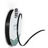 Vaessen Creative Nastro di Raso, Satin, Schwarz, 3 mm x 10 m