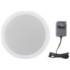 Yanmis Altoparlante da Soffitto da 6 Pollici, di Altoparlanti da Incasso a Soffitto e da Parete da 60 W Amplificatore Digitale Integrato in Classe D per Home Theater Commerciale (Spina europea)
