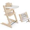 Stokke - Sedia Tripp Trapp + Baby Set² + Vassoio + Cuscino