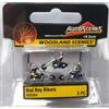Woodland Scenics AS5344 Rocker Outlaws Motorcyclist Chopper Figure Track N 1:160 Bad Boy Bikers