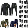 Dasongff Intimo Termico Uomo Tuta Termica Maglia Termica Uomo Completo Termico Set Pantaloni Termici Tuta Sci Abbigliamento Termico Uomo Invernale per Sci Palestra Ciclismo Calcio Corsa Running
