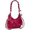 Desigual borsetta borsa a tracolla Nexus Bira R Hand Bag Strawberry Red viola