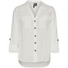 VERO MODA Vmbumpy L/S Shirt New Wvn Noos Vmbumpy L/S - Maglietta New Wvn Noos Donna (Pacco da 1)