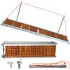 PASSERELLA CON CARABOTTINO - Lunghezza cm 250 - Larghezza cm 37 - Peso Kg 15