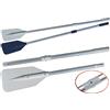 REMO SCOMPONIBILE SERIE GIBSY - Variante Colore pala grigio - Lunghezza cm 145 -