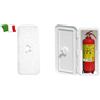 NICCHIA CON SPORTELLO - Dimensioni esterne mm 410 x 170 - Foro incasso mm 350 x