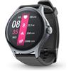 cellularline - ION PRO ROUND - Smartwatch Bluetooth® con app - Display 1.38" - Risposta alle Chiamate - Waterproof e Dustproof - Monitoraggio Attività Fisica - Funziona con App ION - Nero
