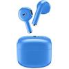 Music Sound SWAG Auricolari Wireless a Capsula, Bluetooth, 12 Ore di Riproduzione, Auto Pairing, Controlli Touch, Case Compatto - Azzurro