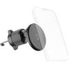 cellularline supporto auto magnetico Mag Holder compatibile con MagSafe per iPhone 12 e successivi con fissaggio alle bocchette d'aerazione e rotazione a 360 gradi