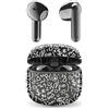 Music Sound, SHOWY, Auricolari Bluetooth TWS, Design a Capsula, Senza Fili, Custodia di Ricarica, Microfono, Play Time fino a 25 ore di ascolto, Tanti colori e fantasie disponibili