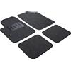 Start Set 4 Pz. Tappeti Auto Grigi Universali In Moquette