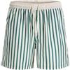JACK & JONES Jpstkauai Boxer da Bagno da Uomo, a Righe, Blu coloniale, M