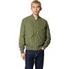 Tommy Hilfiger Uomo Bomber Packable con Collo in Stile Baseball, Verde (Battle Green), XL