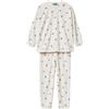 United Colors of Benetton Pig(Maglia+Pant) 312W0P09R Set di Pigiama, Multicolor, M Bambina