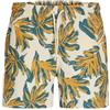 JACK & JONES Jpstmaui Flower Seersucker Swim Shorts, Crema di Burro, L Uomo