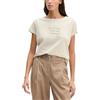 Marc O'Polo Marc OߴPolo Donna T-Shirt con Scollo a Barca Regular Fit