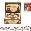 Generic Bracciale Della Collezione Christmas Magic in Edizione Limitata 2026 | Braccialetto natalizio vintage con design Babbo Natale, renne, albero e calza, per mamma, figlia, sorella, amiche