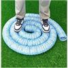 Generico Tubi di drenaggio francesi a infiltrazione Morbida, Tubi di drenaggio Perforati, Tubi Perforati for Cantieri edili/campi Sportivi e tegole piangenti(150mm,1 Meter)