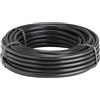 Claber Tubo collettore, in PE flessibile da 1/2 (13-16 mm) per irrigazione a goccia, Nero, 25 m