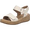 Josef Seibel Sandali classici da donna Evita.05, larghi G (normali), crema, 41 EU