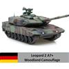 Panzerkampf 12203PB 1/72 Leopard 2 A7+ Battle Tank Woodland Camouflage, tedesco
