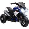 HOMCOM Moto Elettrica Bambini 3-5 Anni con Luci Musica Batteria 6V