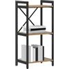vidaXL Libreria 40 x 30 x 85 cm Legno ingegnerizzato