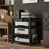 YDEHUEAD Mobile HiFi a 3 Ripiani per Giradischi e Componenti Audio(A-4H)