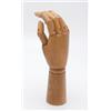 Paintersisters® Manichino in stile vintage, 30 cm, a destra, in legno, mobile, modello a mano, manichino scuro