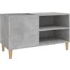 Generico Mobile Porta Dischi Grigio Cemento 84,5x38x48 Legno Multistrato,Mobili,Armadietti e portaoggetti,Grigio,17.54 kg,831945
