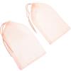 ULTECHNOVO Borsa Coulisse da Ballo Poliestere e 2 Pezzi per Scarpette in Scarpe Rosa con Traspirante Portatile da Balletto Durante Viaggi e Spettacoli