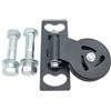 Baoblaze Fitness Pulley Accessorio Palestra Cavo a per Croci al Cavo E Multiangolo Snodo a 360 Gradi E Funzionamento Silenzioso Acciaio Q235 Adatto per
