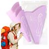 Fruusv Orinatoio da viaggio da donna, impermeabile, ergonomico e portatile | Bicchiere pieghevole per pipì per campeggio, arrampicata, escursionismo, viaggi
